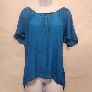 Women's Teal Blouse
